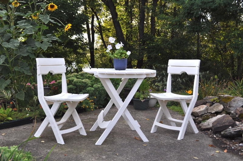 Adams Quik Fold Café Bistro Set