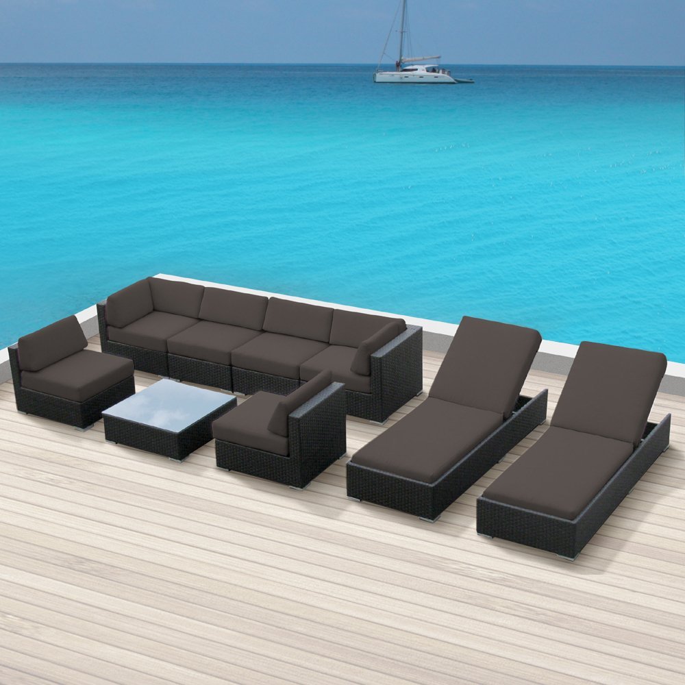 Luxxella_Wicker_Bella_9_Pc_Sofa_Sectional_Outdoor_Patio_Furniture_Set_Dark_Grey