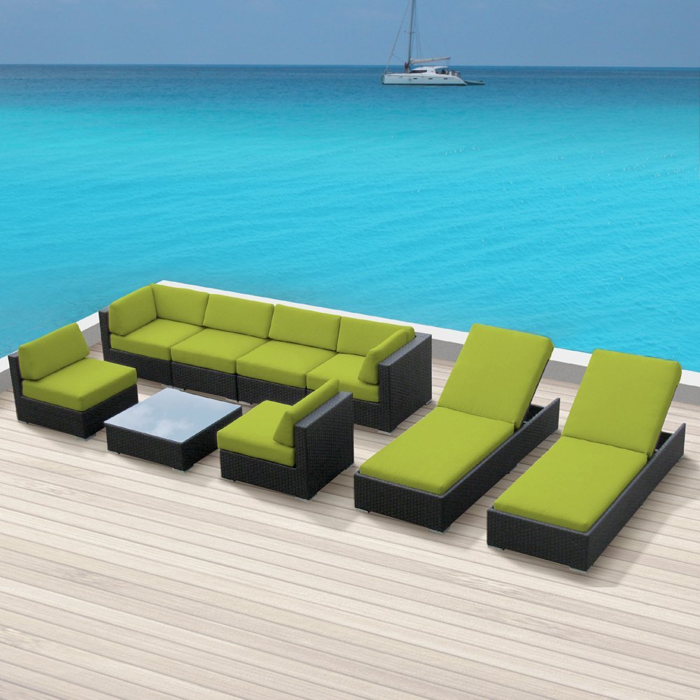 Luxxella_Wicker_Bella_9_Pc_Sofa_Sectional_Outdoor_Patio_Furniture_Set_Peridot