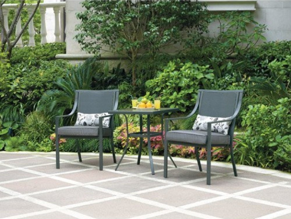 Alexandra Square 3Piece Outdoor Bistro Set Best Patio Furniture Sets